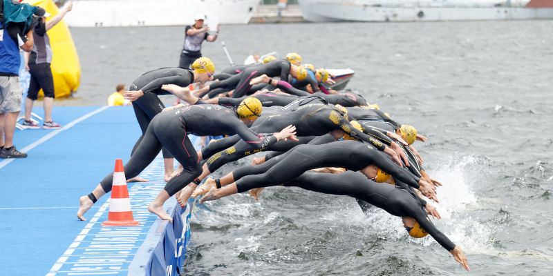 Pływanie w triathlonie